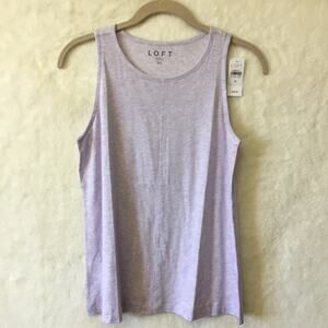 Loft Lilac Soft Basic Tank Top